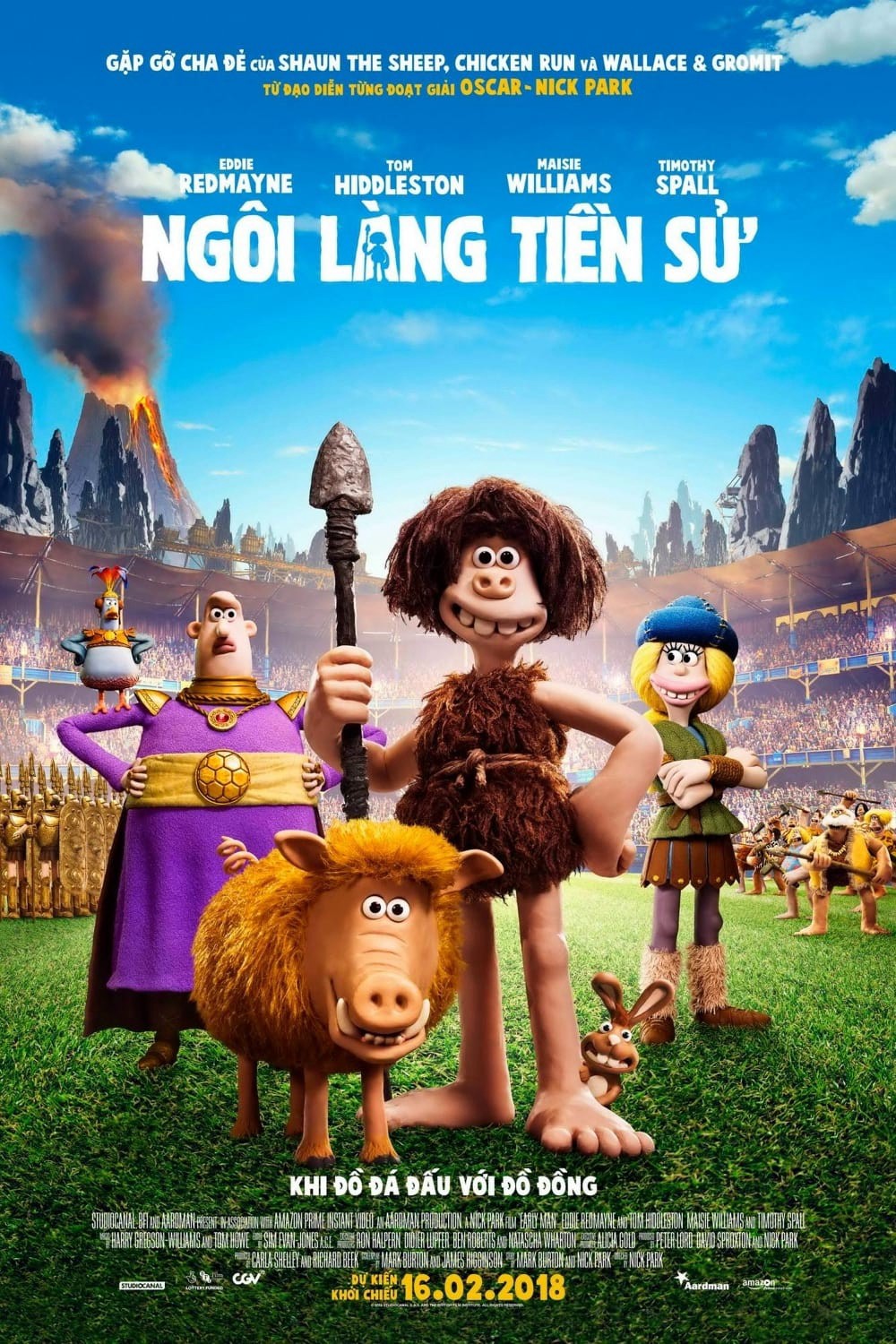 Ngôi Làng Tiền Sử (Early Man) [2018]