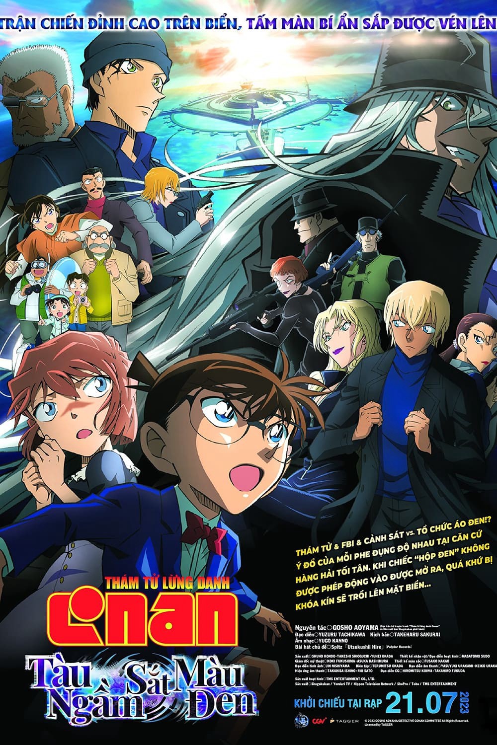 Thám Tử Lừng Danh Conan 26: Tàu Ngầm Sắt Màu Đen (Detective Conan: Black Iron Submarine) [2023]