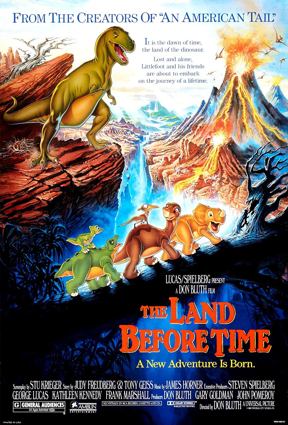 Vùng Đất Tiền Sử (The Land Before Time) [1988]